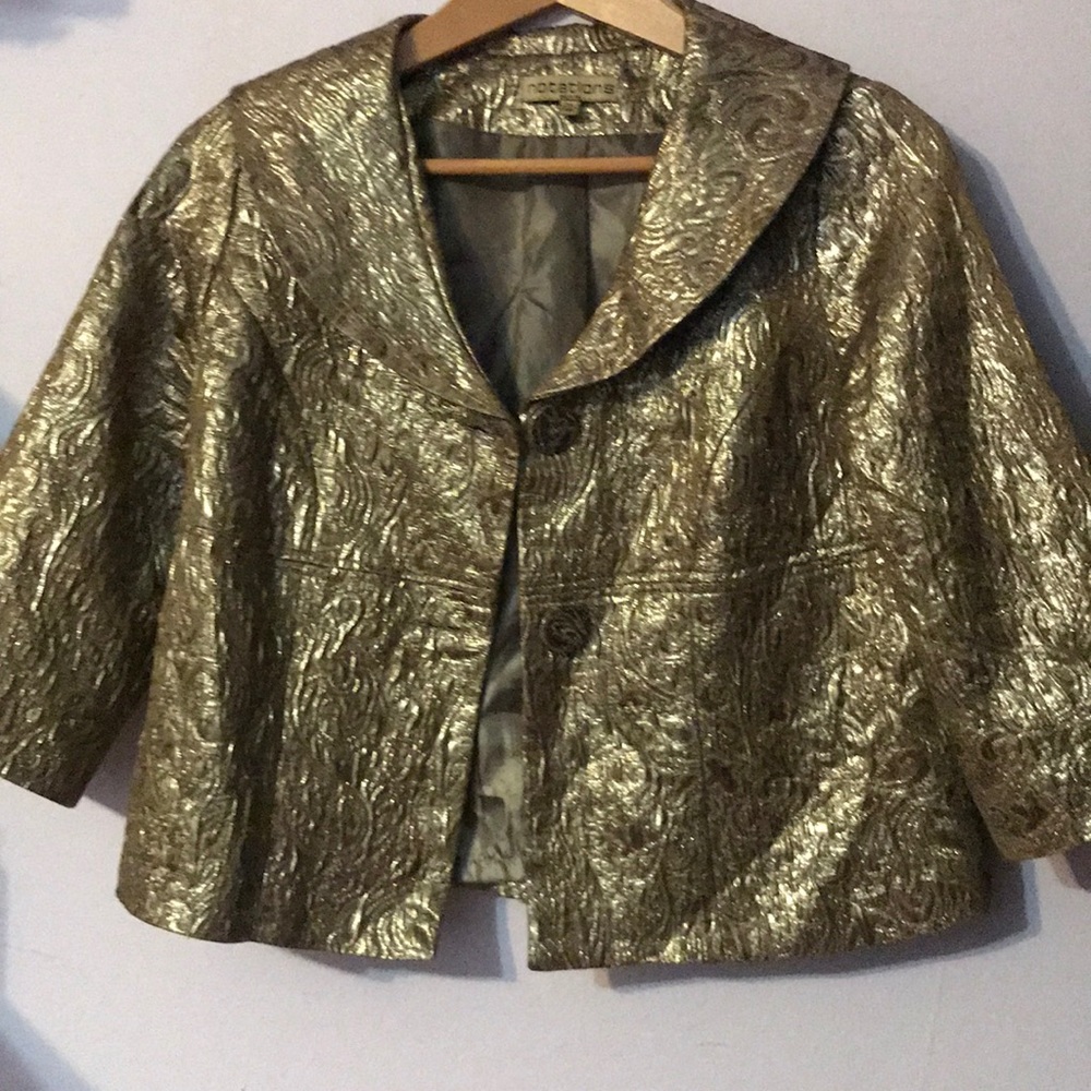 Golden blazer